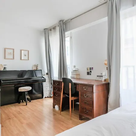 Spacious For 4 People - Trocadero Passy Appartamento *